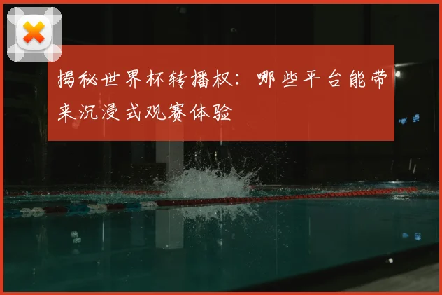 揭秘世界杯转播权：哪些平台能带来沉浸式观赛体验