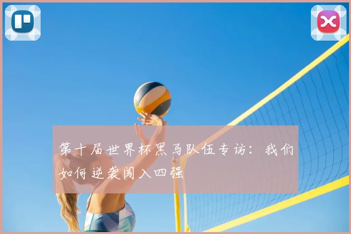 第十届世界杯黑马队伍专访：我们如何逆袭闯入四强